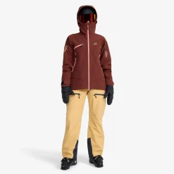 Atlas 3L Ski Bib Pants Naiset