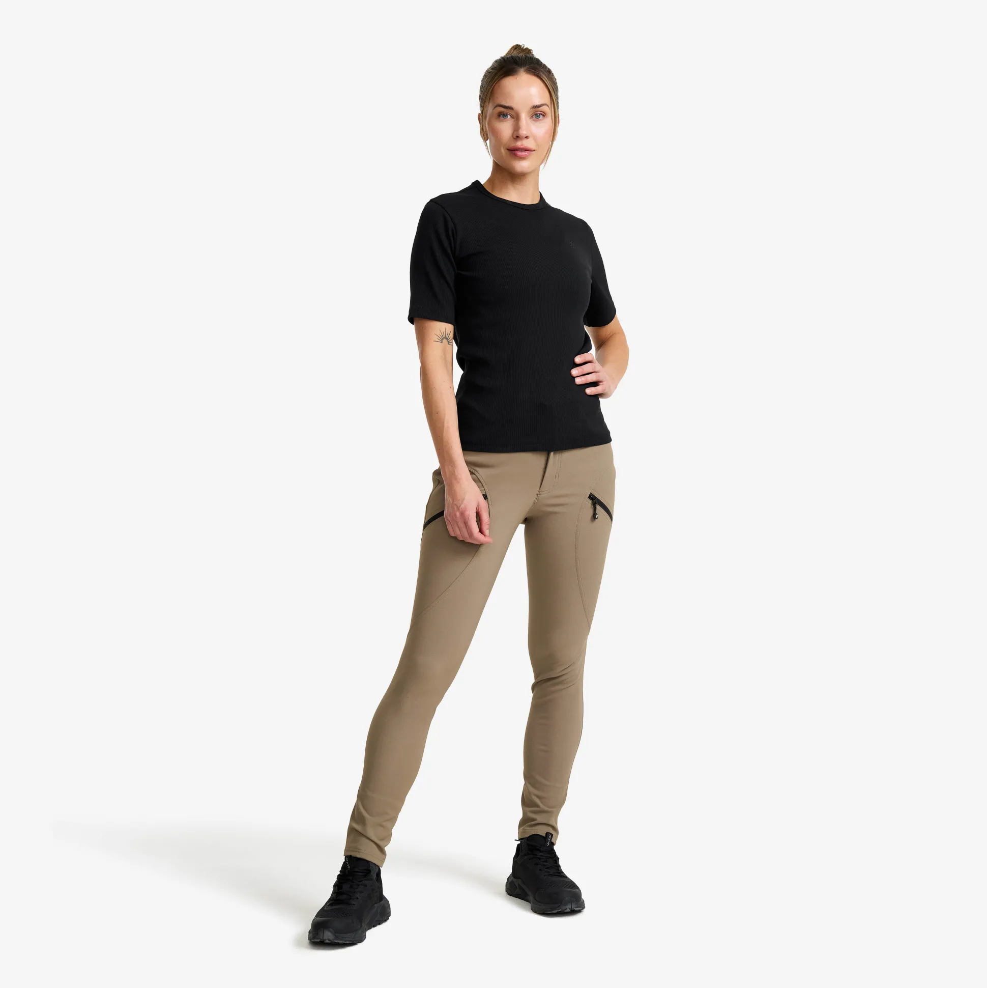 Birch Ribbed T-shirt Naiset