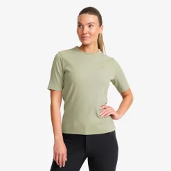 Birch Ribbed T-shirt Naiset