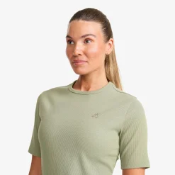 Birch Ribbed T-shirt Naiset