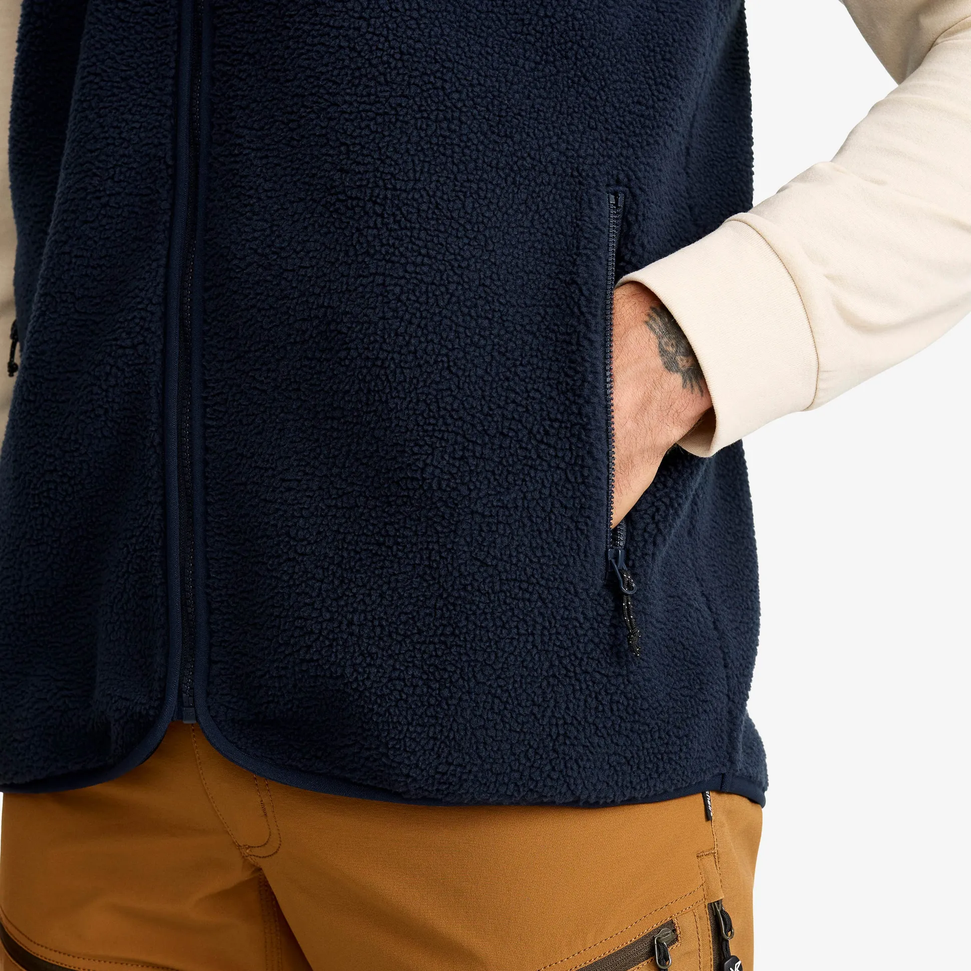 Canyon Full-zip Pile Fleece Vest Miehet