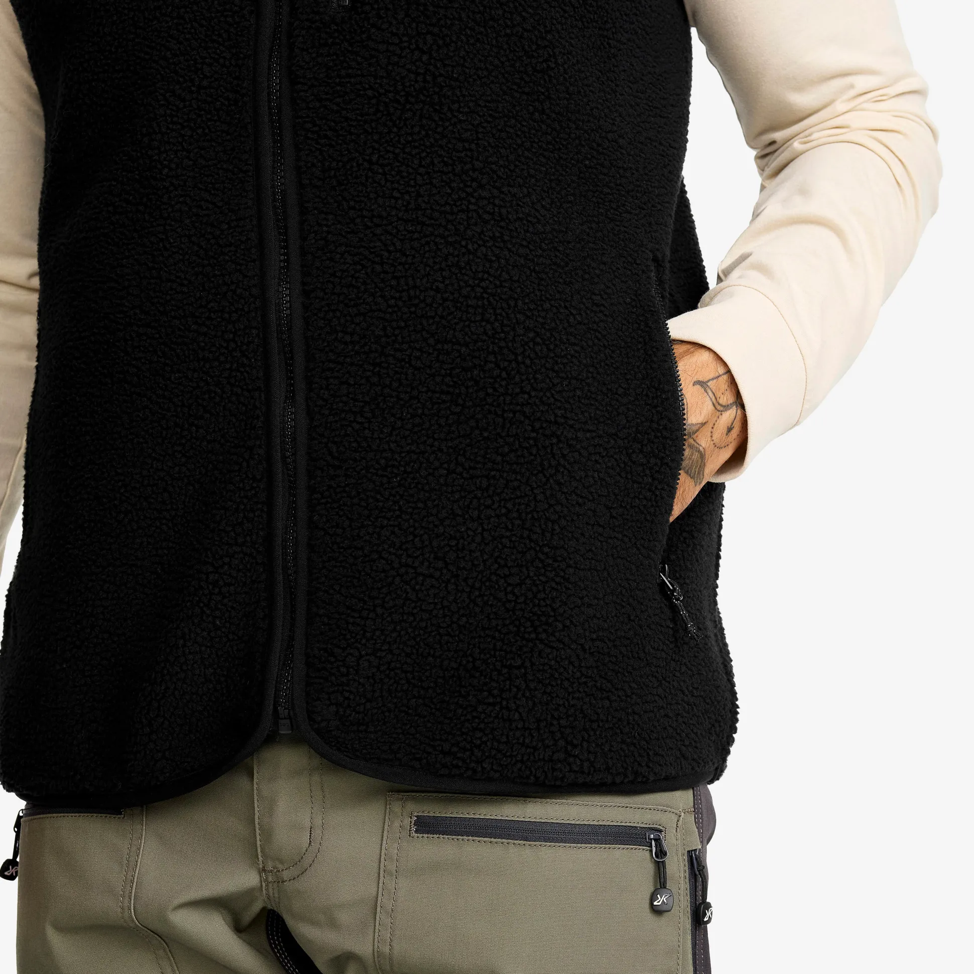 Canyon Full-zip Pile Fleece Vest Miehet