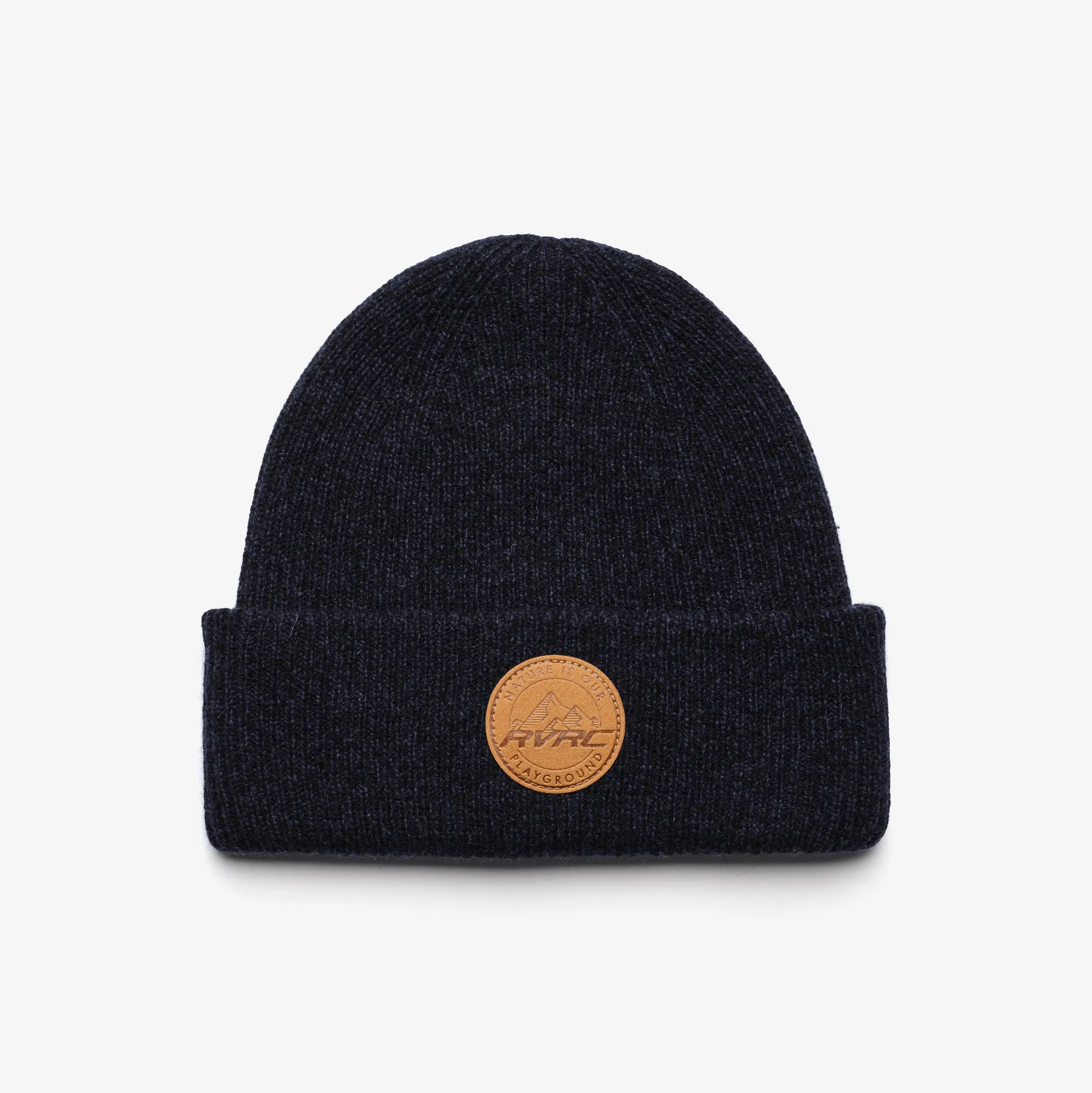 Cave Wool Rib Knit Beanie Unisex