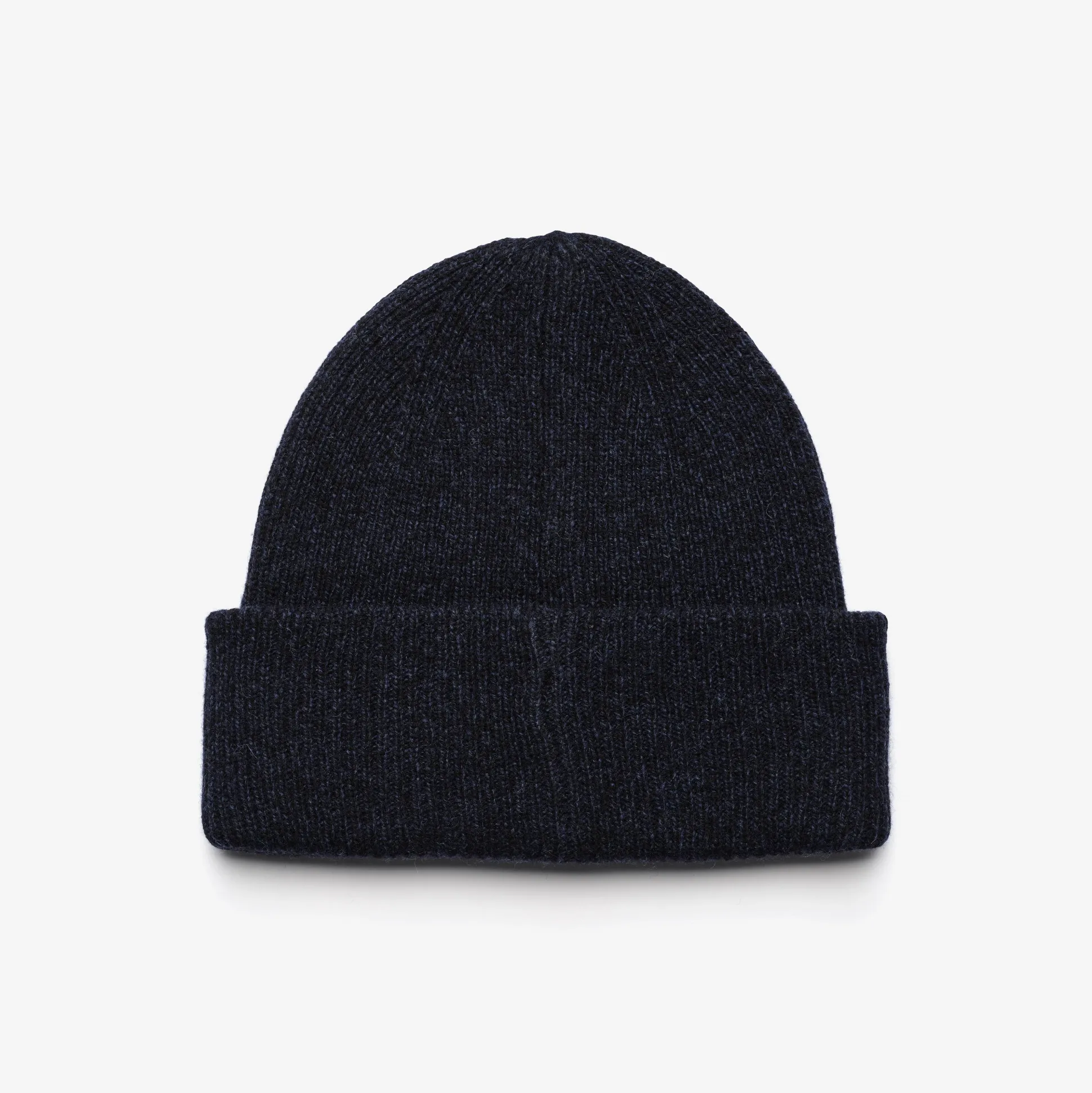 Cave Wool Rib Knit Beanie Unisex