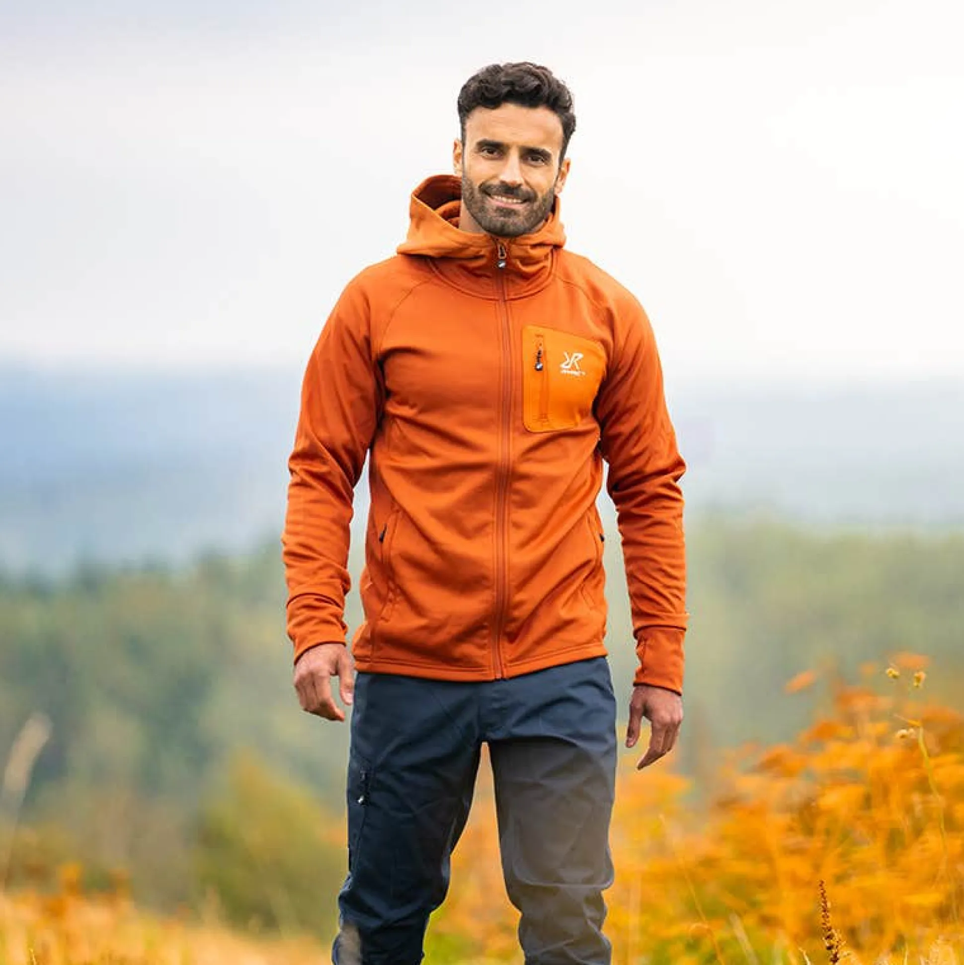 Evolution Stretch Fleece Hoodie Miehet