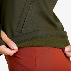 Evolution Stretch Fleece Hoodie Naiset