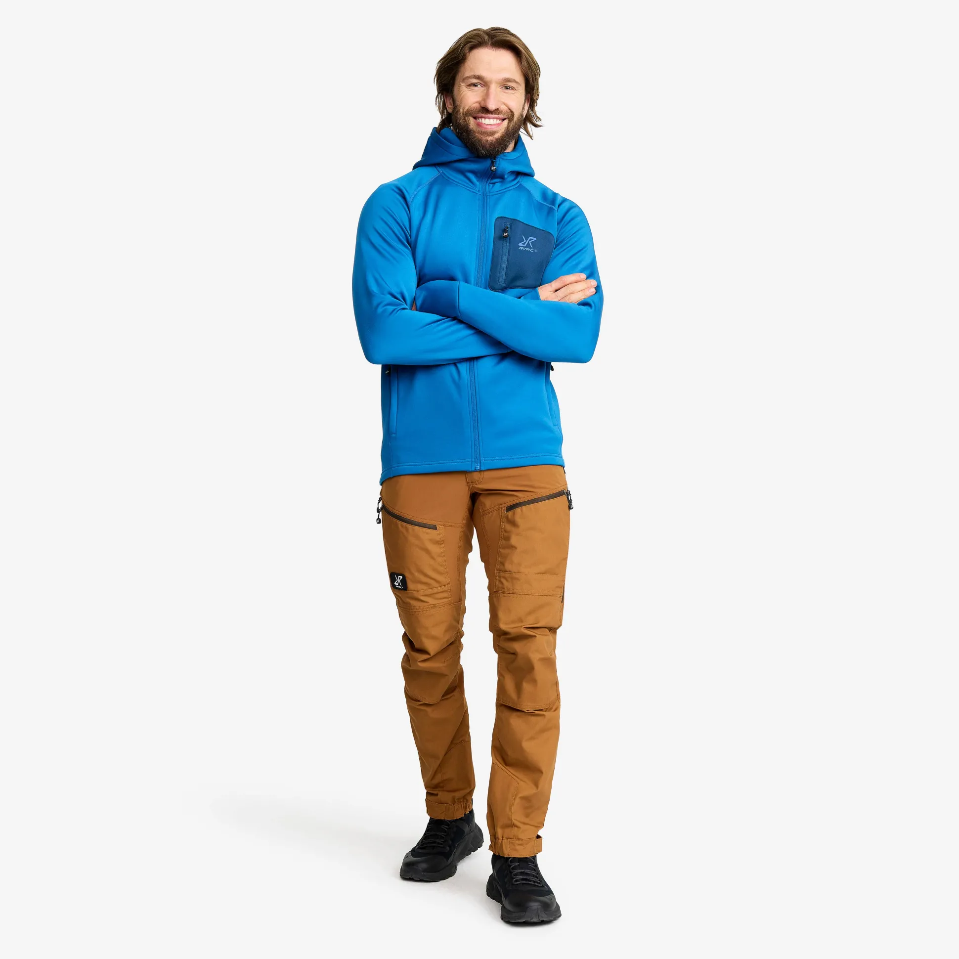Evolution Stretch Fleece Hoodie Miehet