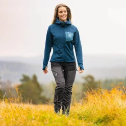 Evolution Stretch Fleece Hoodie Naiset