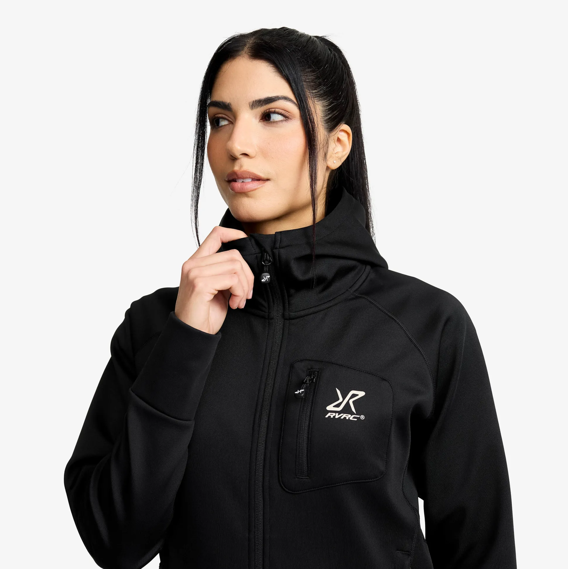 Evolution Stretch Fleece Hoodie Naiset