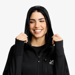 Evolution Stretch Fleece Hoodie Naiset