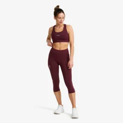 Flow High-waisted Capri Leggings Naiset
