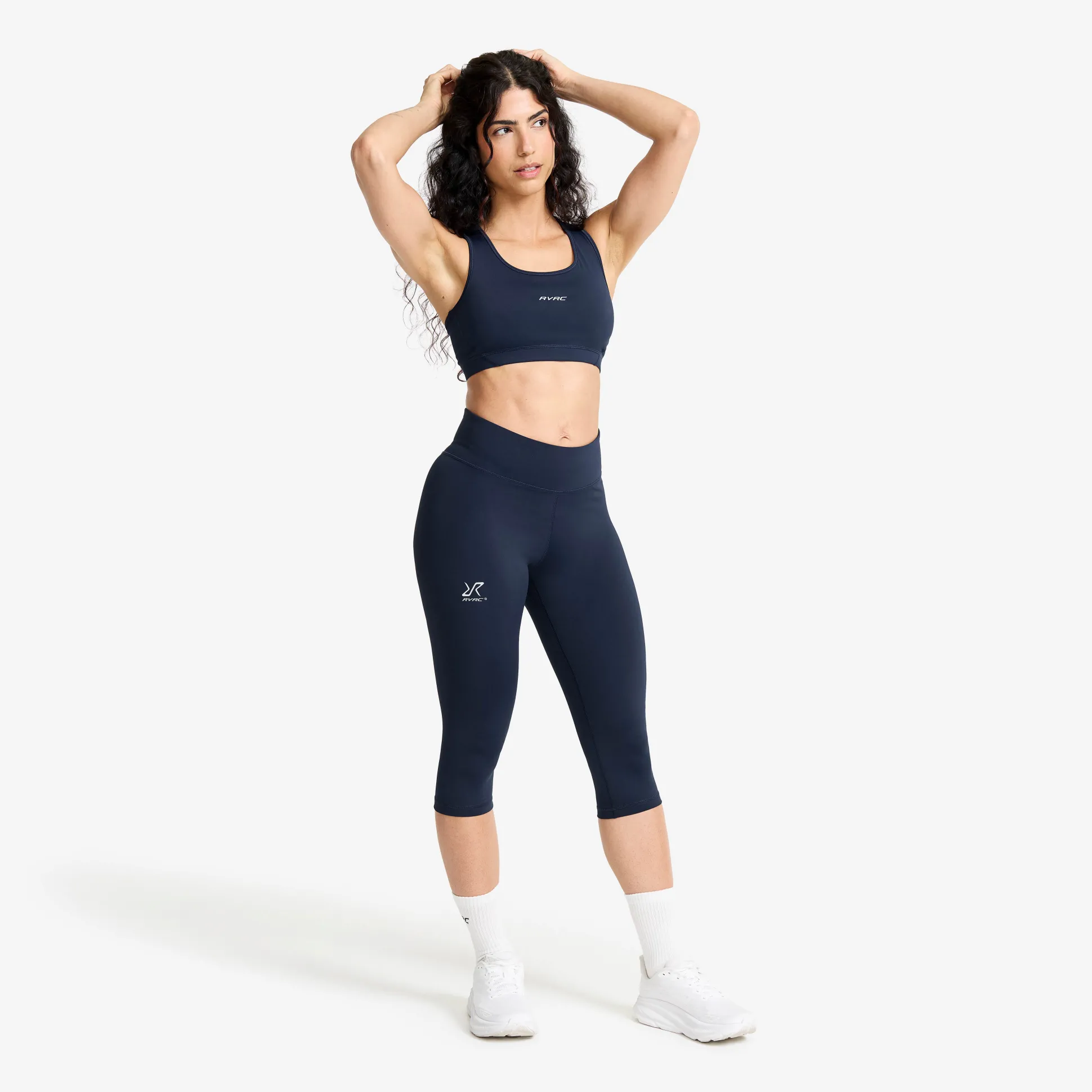 Flow High-waisted Capri Leggings Naiset