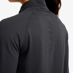 Focus Half-zip Seamless Top Naiset