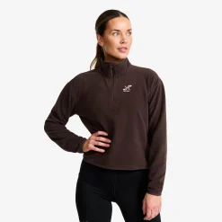 Hiker Cropped Half-zip Fleece Naiset