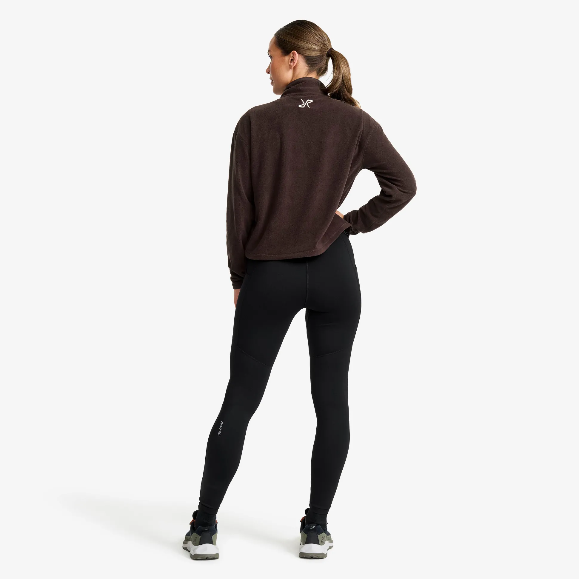 Hiker Cropped Half-zip Fleece Naiset