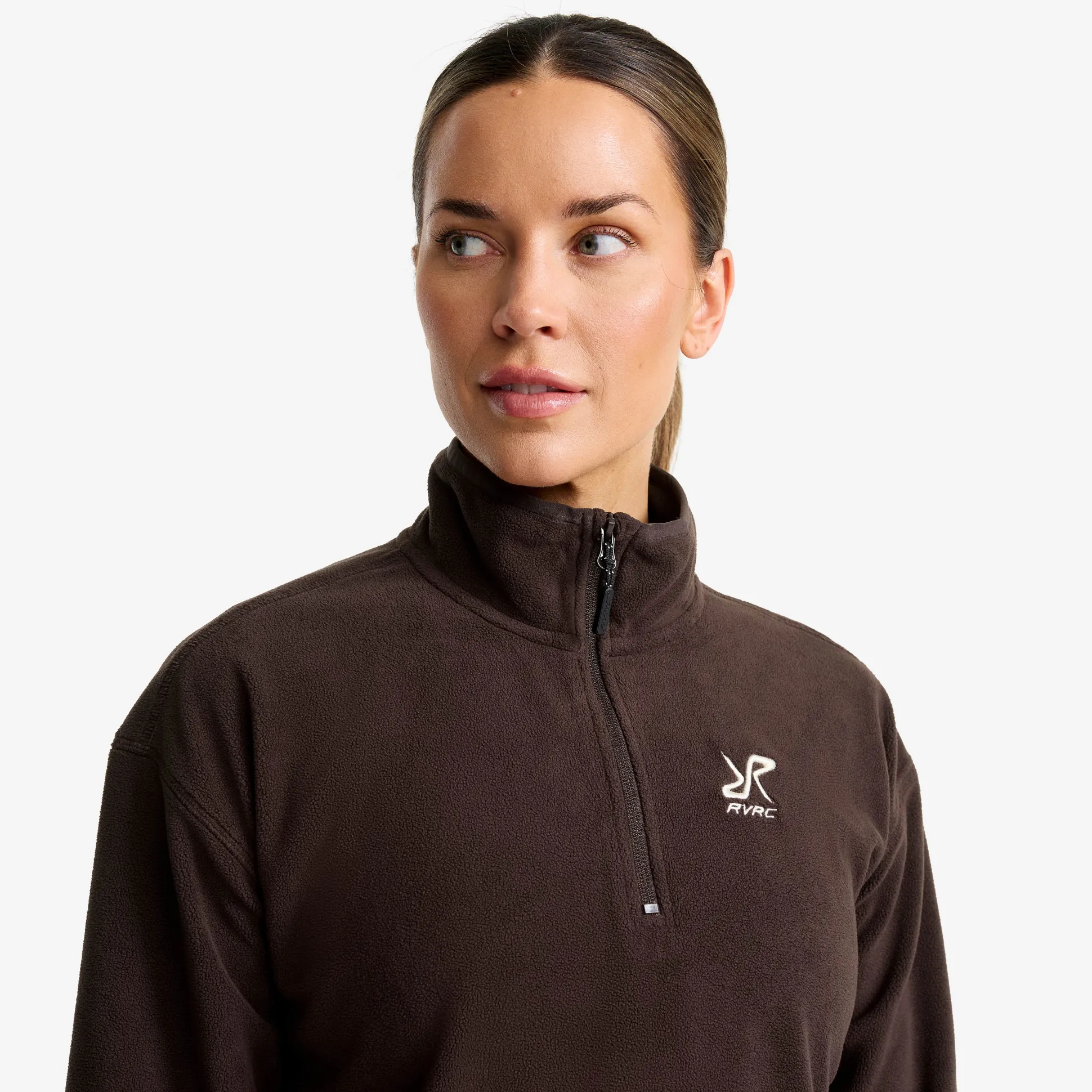 Hiker Cropped Half-zip Fleece Naiset