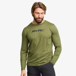 Mission Logo Long-sleeved T-shirt Miehet