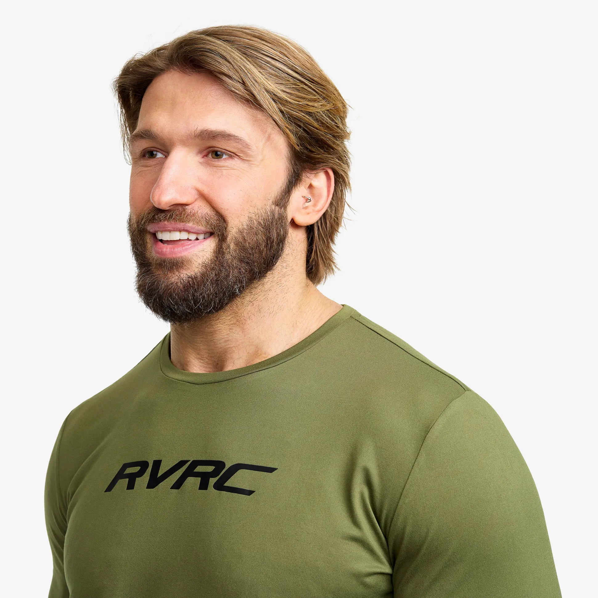 Mission Logo Long-sleeved T-shirt Miehet