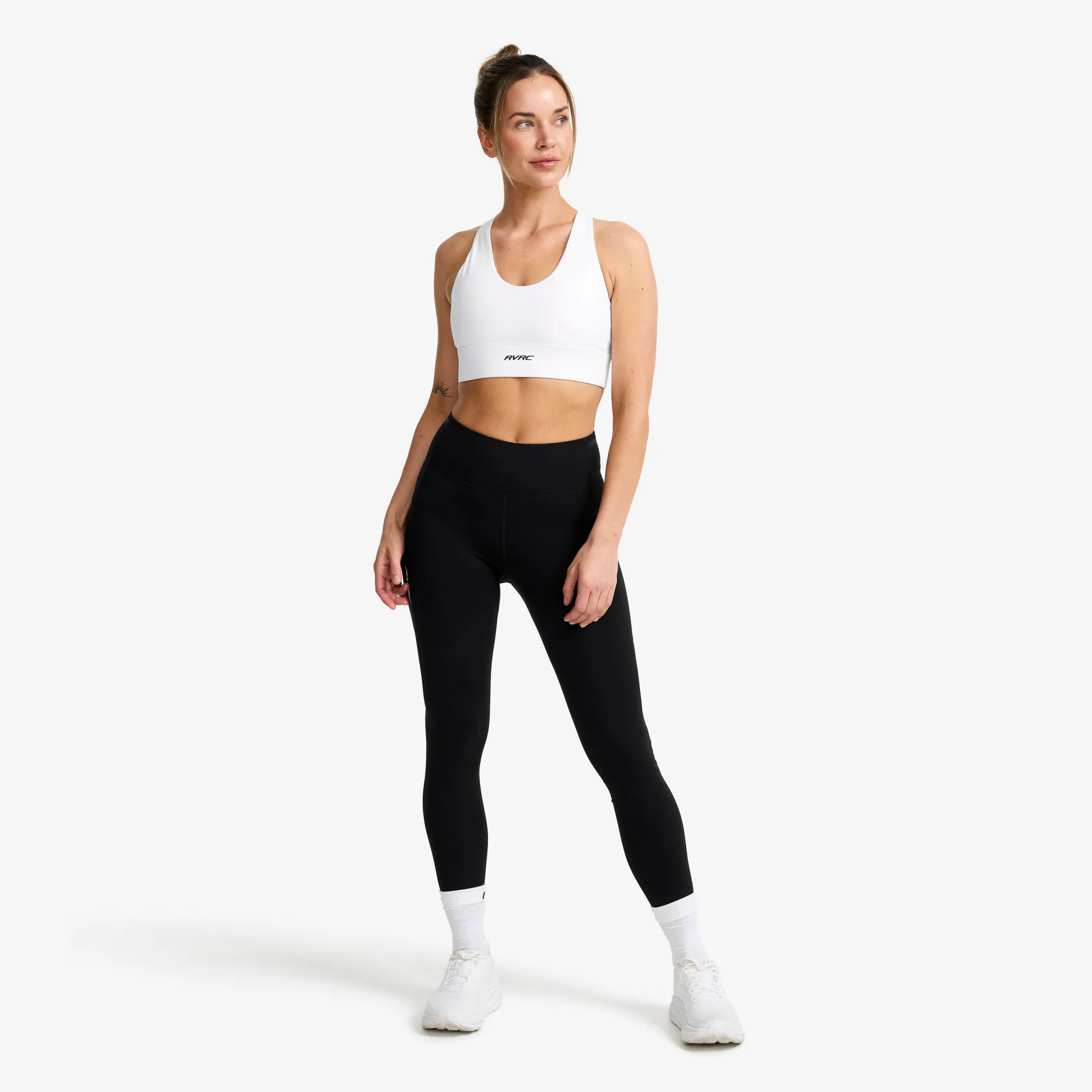 Rapid V Longline Medium Sports Bra Naiset