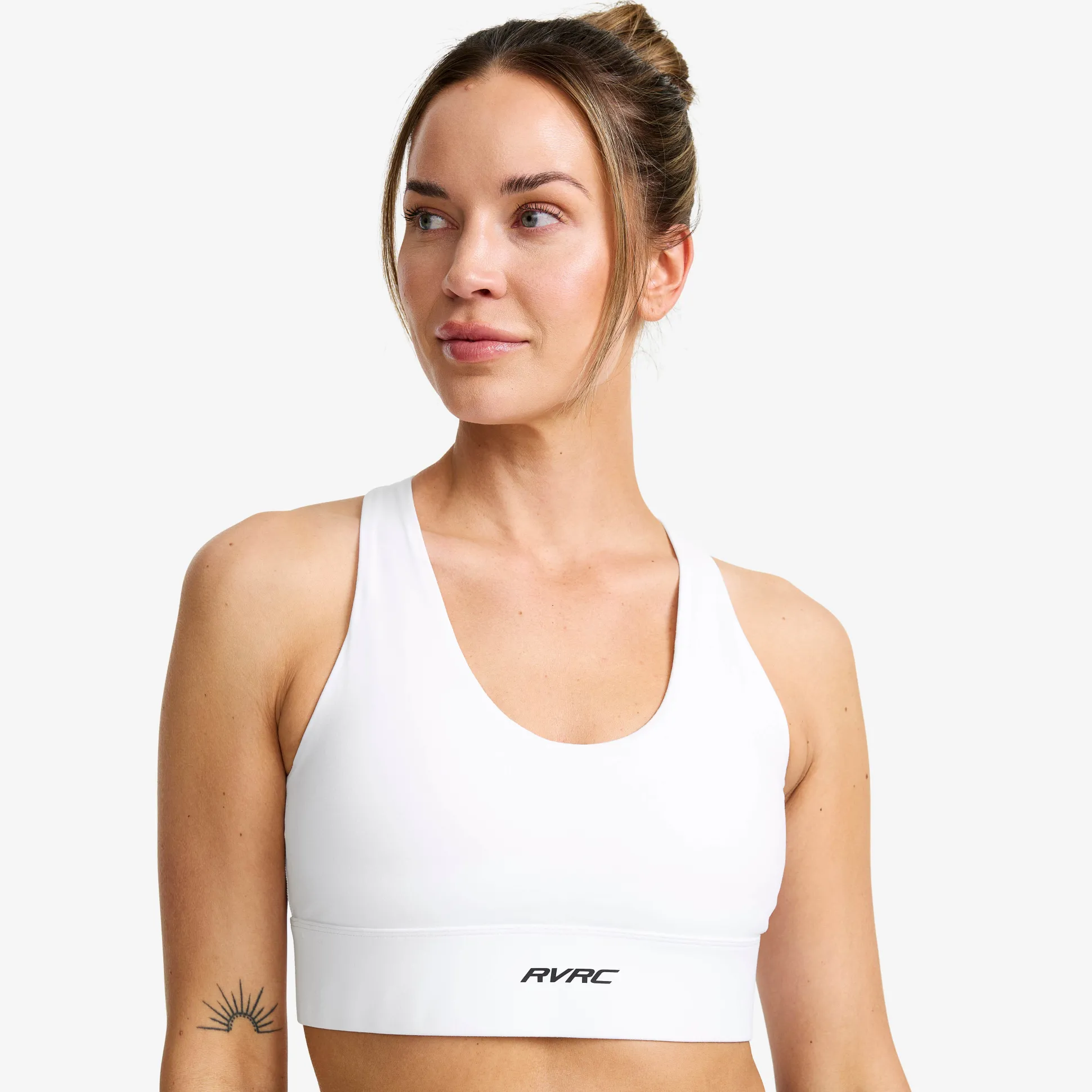 Rapid V Longline Medium Sports Bra Naiset