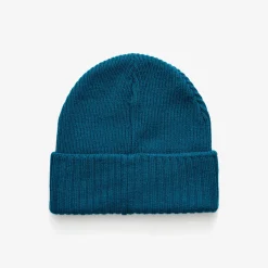Ribbed Patch Beanie Unisex