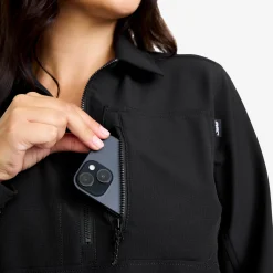 Ridge Half-zip Stretch Shirt Naiset