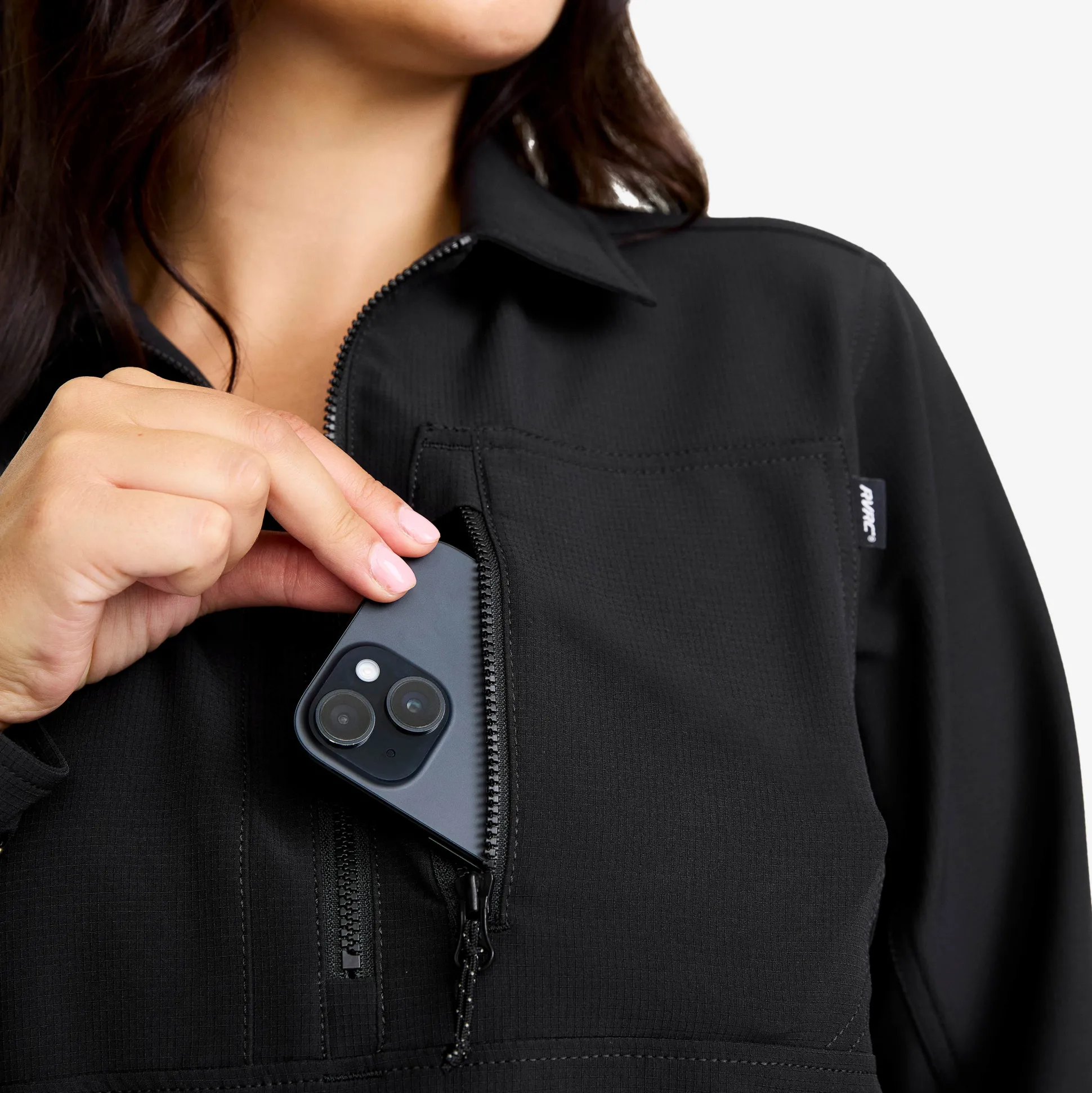 Ridge Half-zip Stretch Shirt Naiset