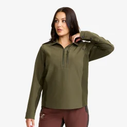 Ridge Half-zip Stretch Shirt Naiset