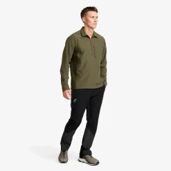Ridge Half-zip Stretch Shirt Miehet