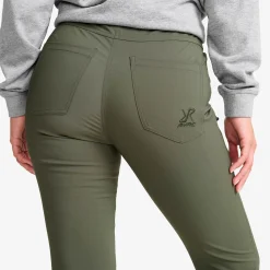 Root High-waist Stretch Jeans Naiset