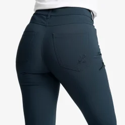 Root High-waist Stretch Jeans Naiset