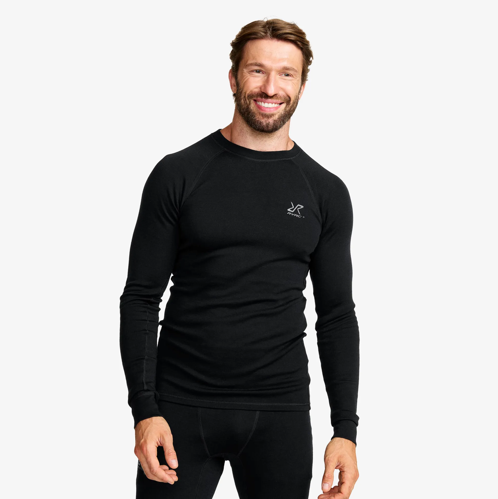 Route Merino Warm Base Layer Top Miehet