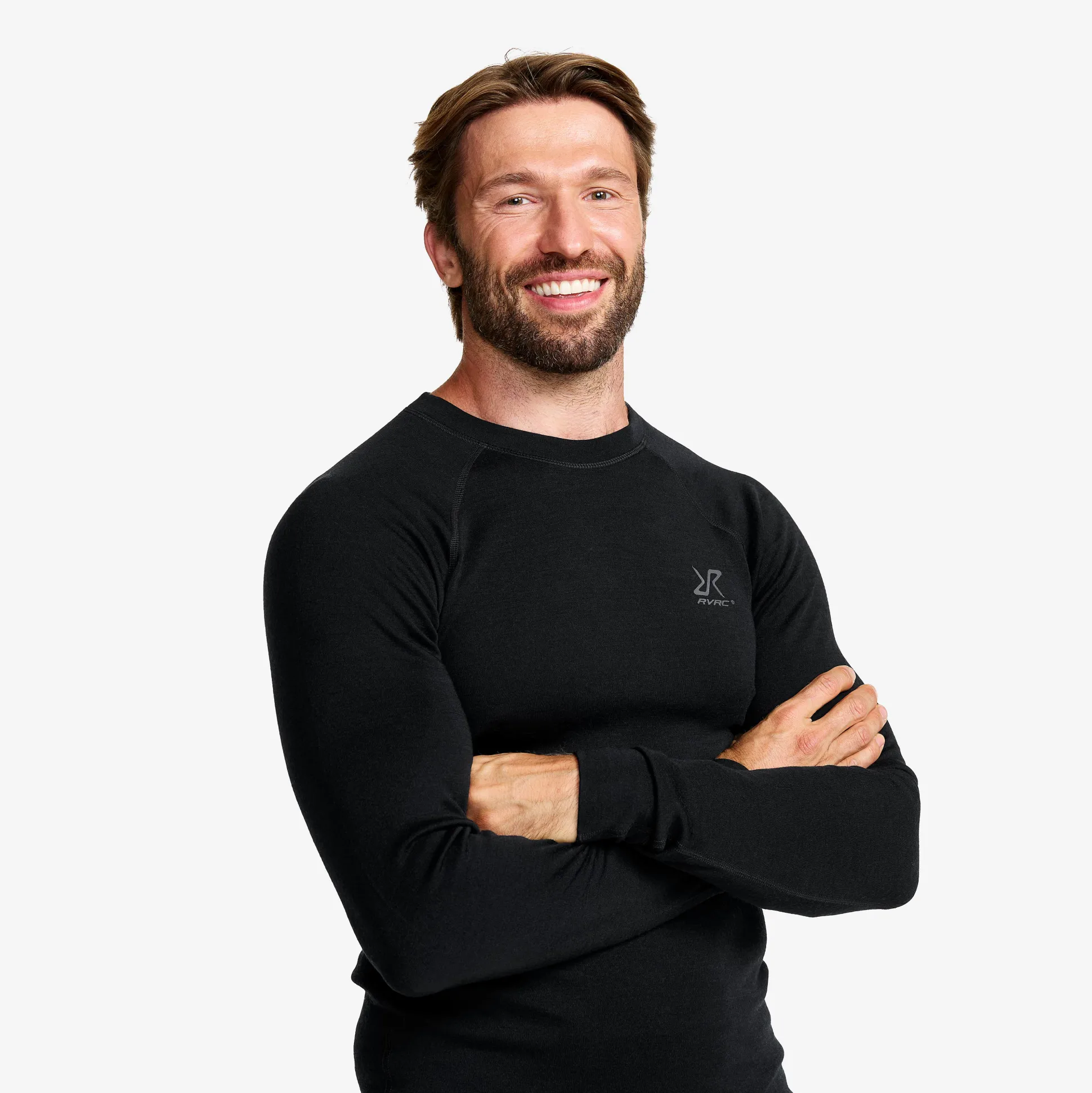 Route Merino Warm Base Layer Top Miehet