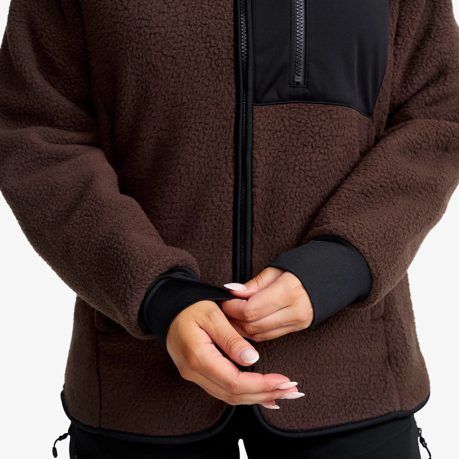 Sherpa Hoodie Naiset