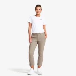 Variety High-waist Cropped Pants Naiset