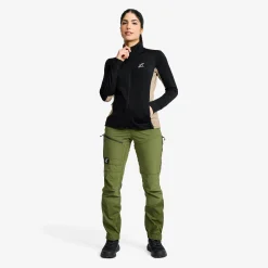 Waffle Full-zip Fleece Naiset