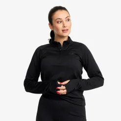 Waffle Half-zip Baselayer Top Naiset