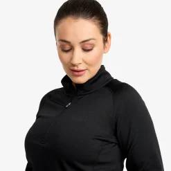 Waffle Half-zip Baselayer Top Naiset